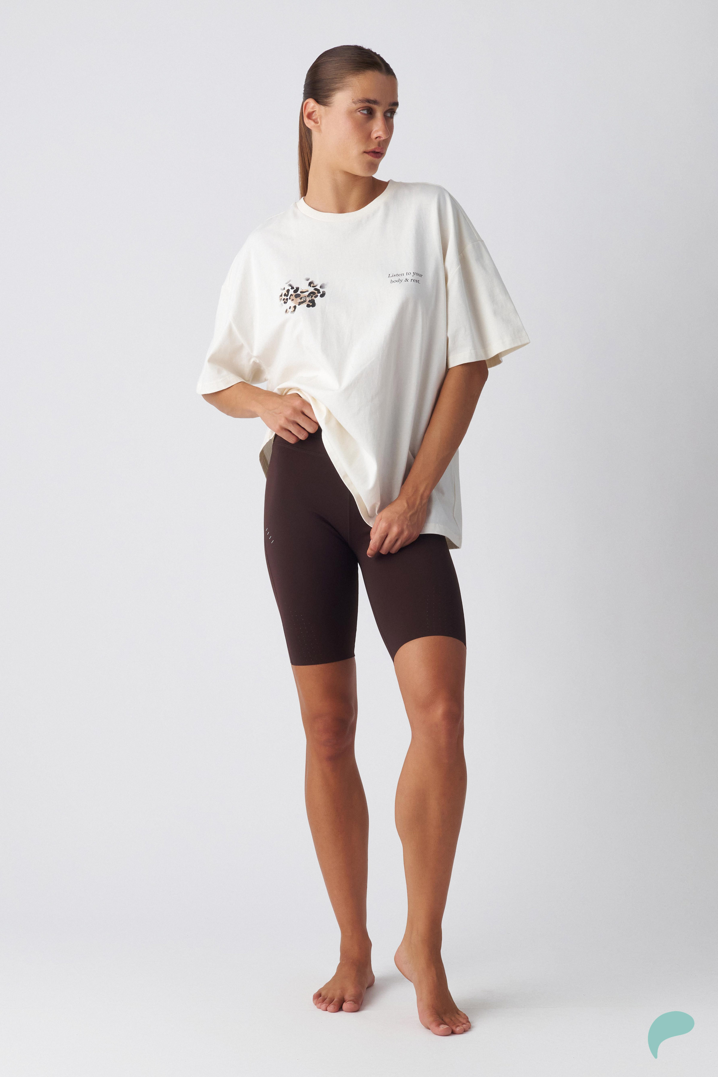 a-feel Printed t-shirt - Beige