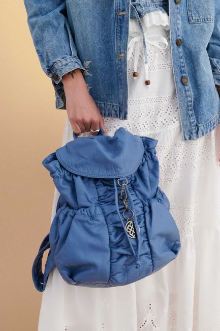 Backpack with pockets - Blue