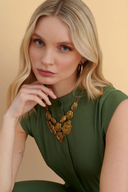 Boho necklace - Gold