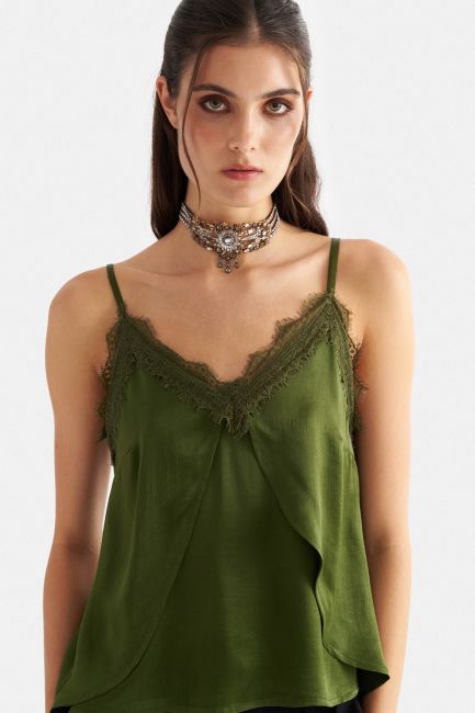 Lace top - Green