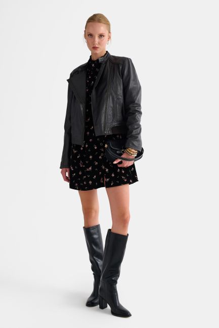 Leather jacket - Black