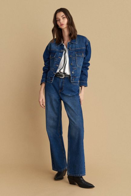 Straight-leg jeans - Blue