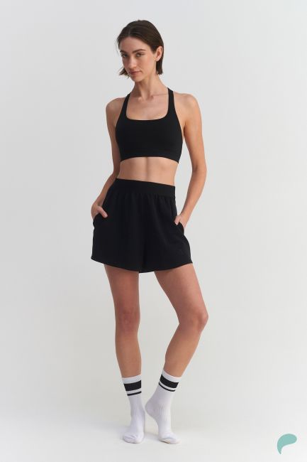 a-feel Loose fit shorts - Black