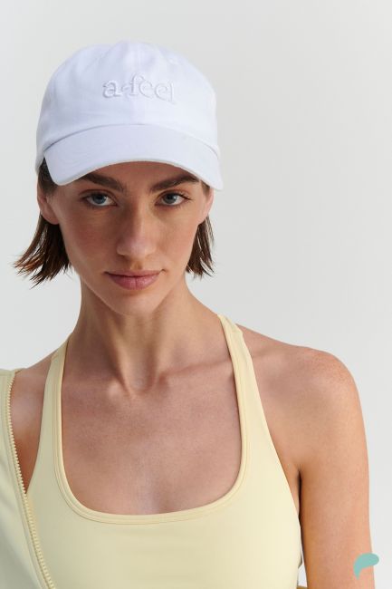 a-feel Jockey hat - White
