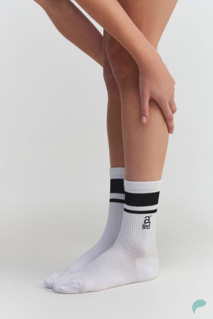a-feel High socks - White
