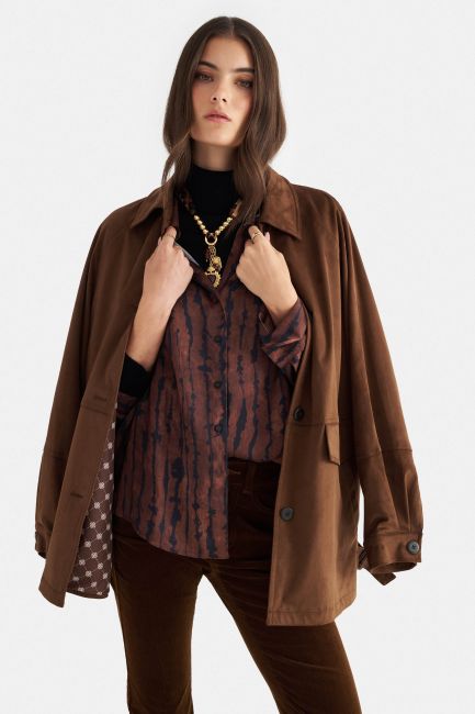 Printed shirt - Brown