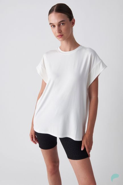 a-feel Loose fit blouse - White
