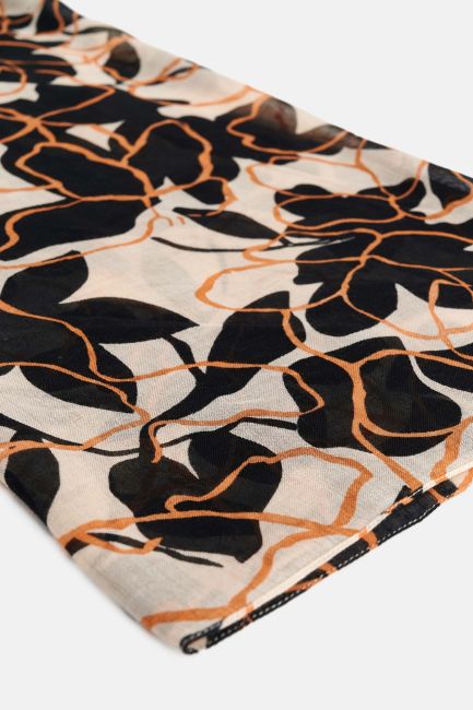 Patterned scarf - Multicolor