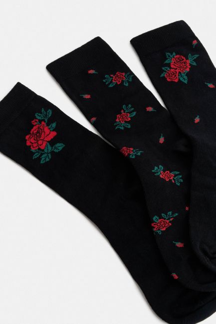 3-pair sock set - Black