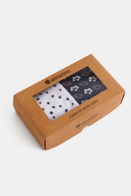 2-pair sock set - Multicolor