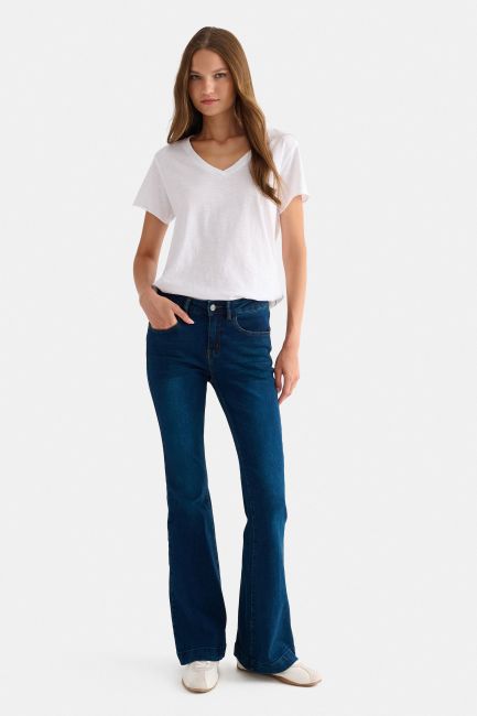 Bell-bottom jeans - Blue