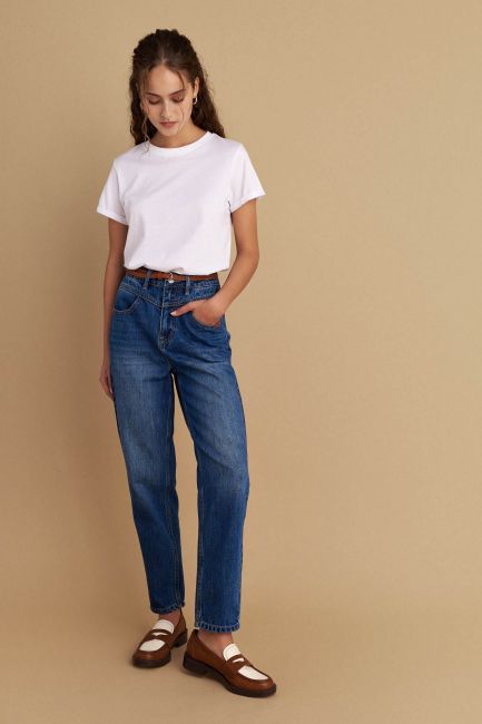 Mom-fit jeans - Blue