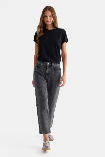 Mom's fit jeans - Grey