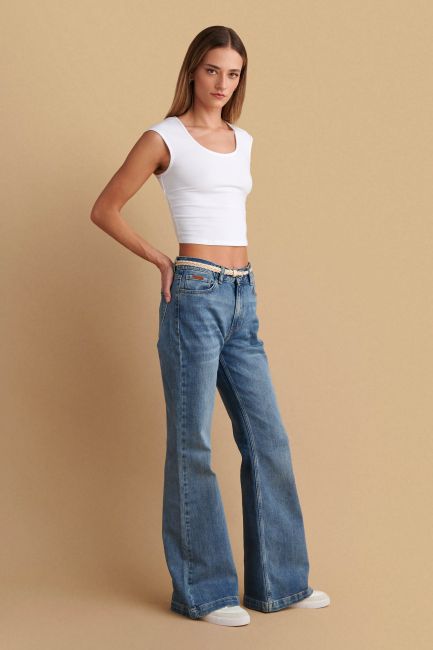 Bell bottom jeans - Blue