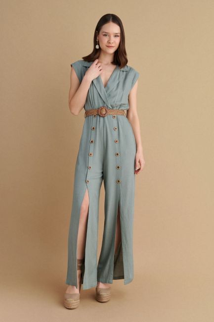 Jumpsuit with front cut-out - Soap