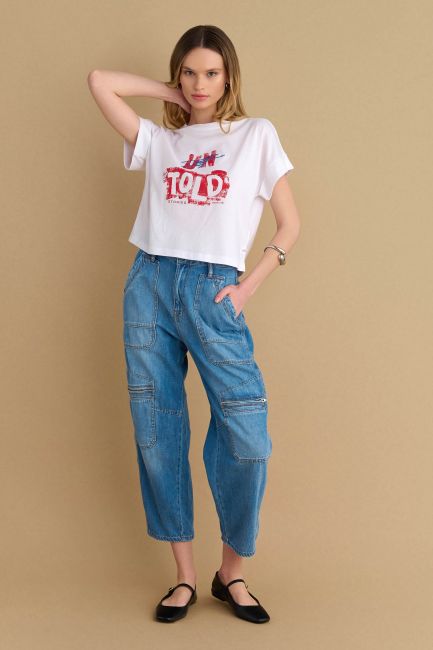 T-shirt με τύπωμα - White